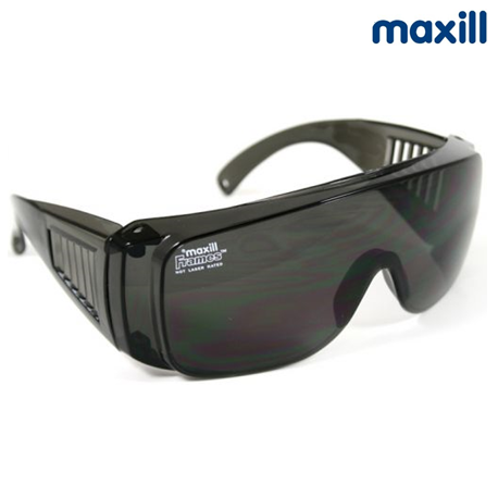 Protective Eyeware Goggle Oversized, Black Lenses #263, Per Piece