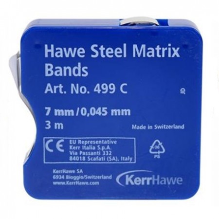 Hawe Steel Matrix Bands - 0.045mm in thickness