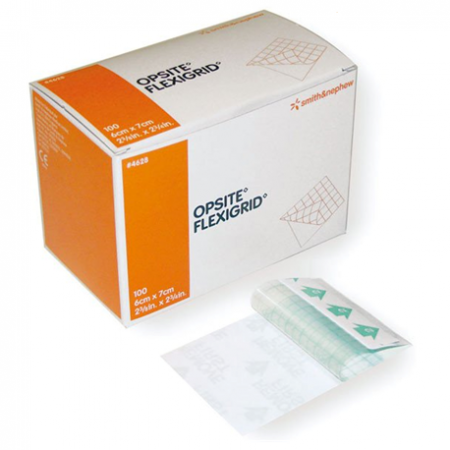 Smith&Nephew Opsite Flexigrid Waterproof Film Dressing, Per Box