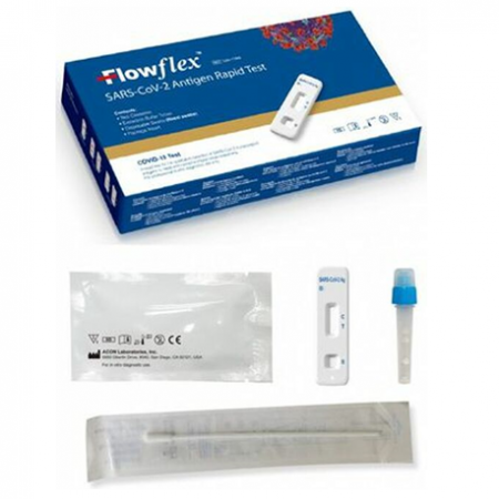 Flowflex COVID-19 ART Antigen Rapid Test Kit (1 Test/Box)
