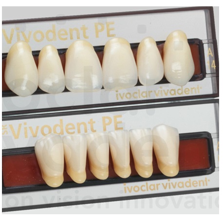 Ivoclar SR Vivodent PE Shade310/3A For Anterior teeth  (set of 6)