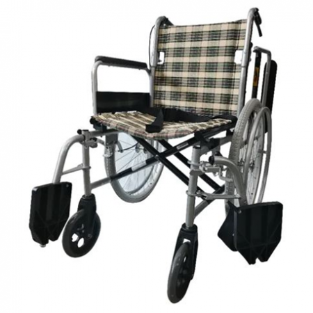 Sanction Detachable Wheelchair Foldback with Assisted Brakes + Elevating Footrests, Per Unit