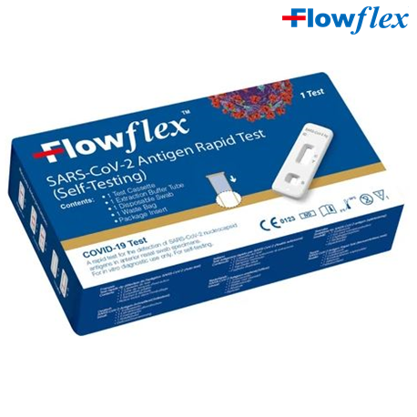Flowflex COVID-19 ART Antigen Rapid Test Kit (5 x 1test/kit)
