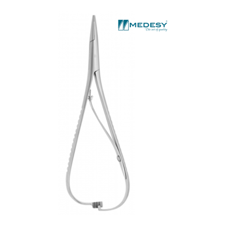 Medesy Ligature Forcep Mini Mathieu Smoothed Tips #2825