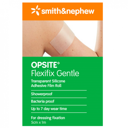 Smith&Nephew Opsite Flexifix Gentle Transparent Film Roll, Per Roll