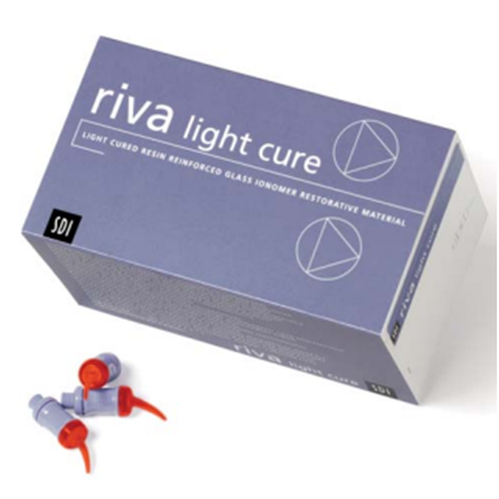 Riva Light Cure, Glass Ionomer (GIC) 50capsules/box