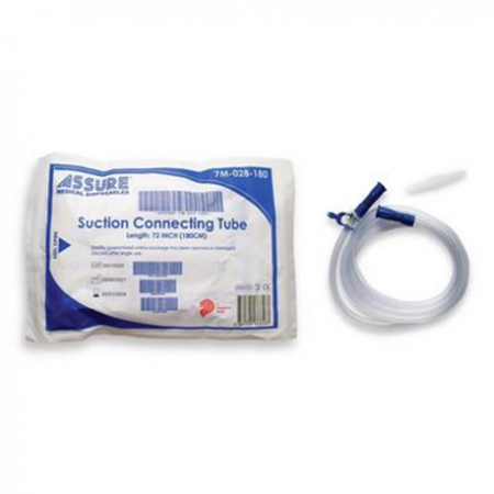 Assure Suction Connecting Tube, 152cm (60'') + 76cm (30'') 50pcs/carton