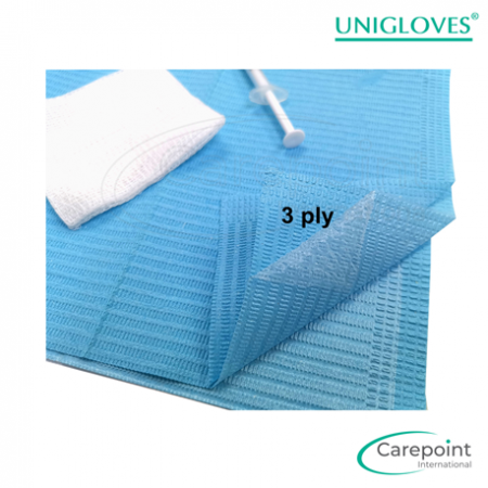 Unigloves Disposable Dental Bibs, 13