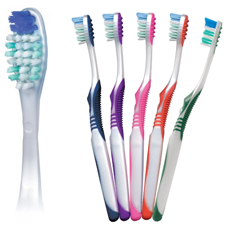Adult Toothbrush, Soft Small Compact Head #505, Per Piece X 8 