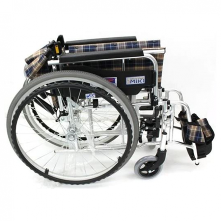 Miki Detachable Wheelchair Foldback with Assisted Brakes, Per Unit