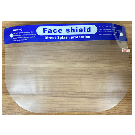 Disposable Face Shield, Each X 5