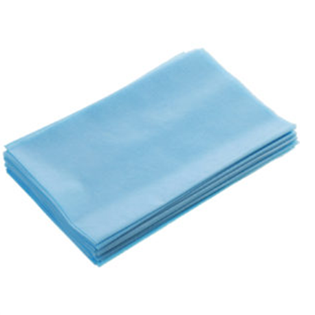 Bedsheet cover, size 120x220cm, blue  (5pcs/pack)