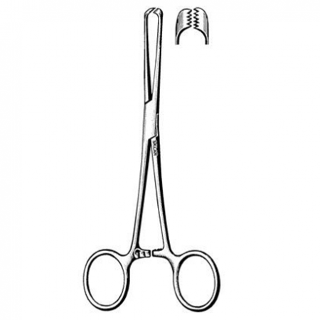 German Baby Allis Bowel & Tissue Grasping Forcep, 4x5 Prong, Per Unit