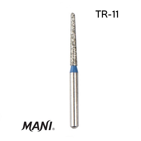 Mani Diamond Bur (TR-11),Tapered Round 5 pcs/pack