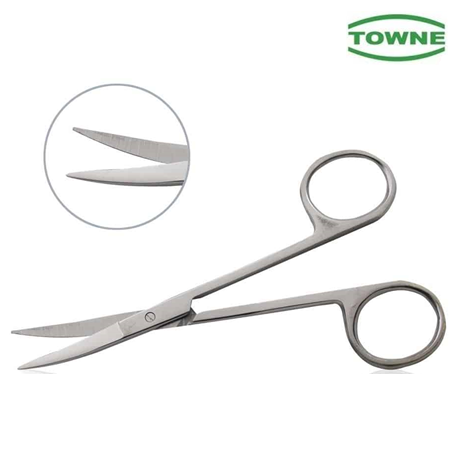 Towne Iris Scissor, Curved, Per Unit