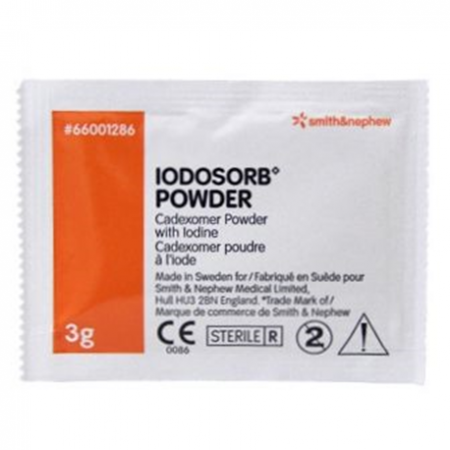 Smith&Nephew Iodosorb Iodine Dressing Powder, 3gm, 7sachet/box
