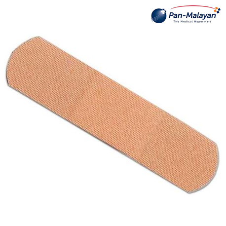 Pan-Malayan Sterile Adhesive Plaster, 7.6cm x 1.9cm, 100pcs/box
