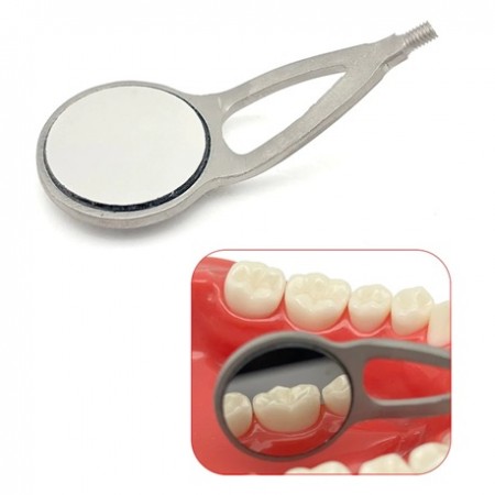 Anti-fog Rhodium Dental Mouth Mirror, 5pcs/pack