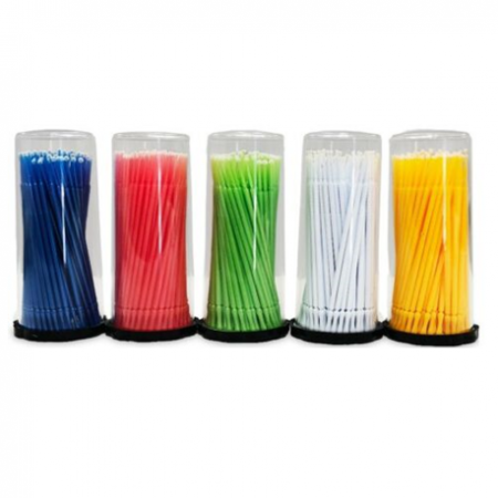 Disposable Microbrush Applicator (100pcs/tube) X 4