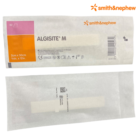 Smith&Nephew Algisite M Calcium Alginate Dressing, 2cm x 30cm strip, 5pcs/box