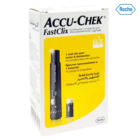 Roche Accu Chek FastClix Lancing Device Kit, Per Kit