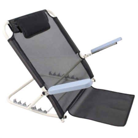 Medpro Foldable Adjustable Backrest with Removable Armrest