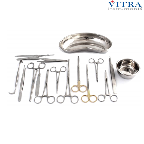 Vitra Instruments Obstetrical Surgical Instrument Set