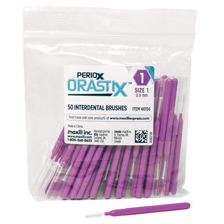 PerioX Orastix Interdental Brushes, 50pcs/pack