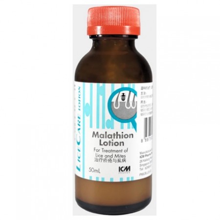 Licecare Lotion, Malathion, 50mL/Bottle