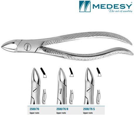 Medesy Upper Root Extraction Forceps 2500/76