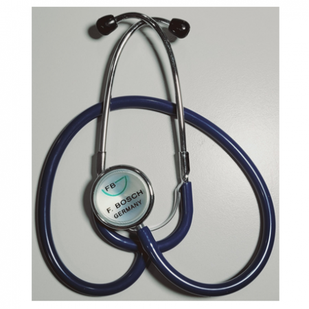 F. Bosch Dual Head Stethoscope, Aluminum, Adult