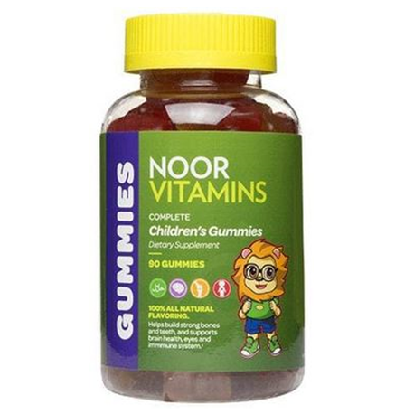 NoorVitamins Childrens Gummies Multivitamin, 90 Gummies/bottle X 5
