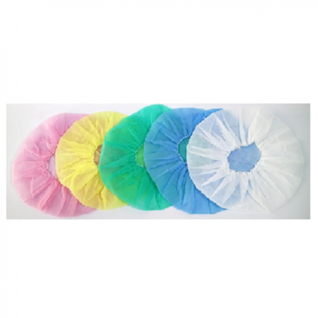 Mediscience Nurse Non Woven Disposable Round Cap, 30gsm (100pcs/pack)