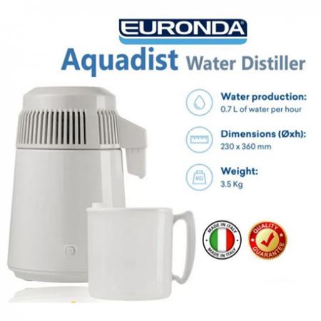 Euronda Aquadist Water Distiller, 3.5kg, Per Set