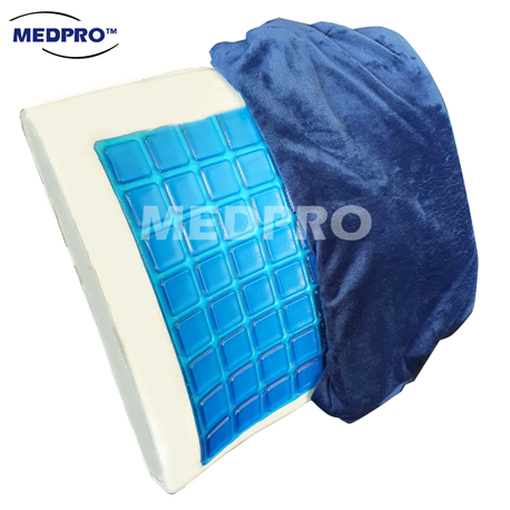 Kit includes one Bedsore Rescue Positioning Wedge Cushion for Home and one  Cotton Cover