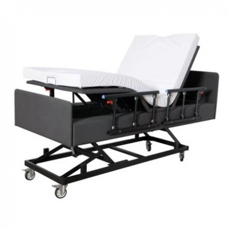 Medpro Deluxe 6 Functions Electric Hospital / Home Bed with 4 Side Rails