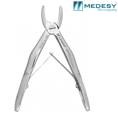 Medesy Upper incisors Tooth Forceps Pediatric With Spring N.101 #2600/101