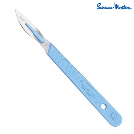 Swann Morton Surgical Disposable Scalpel Sterile Blade, #SS-23, 10pcs/box X 10