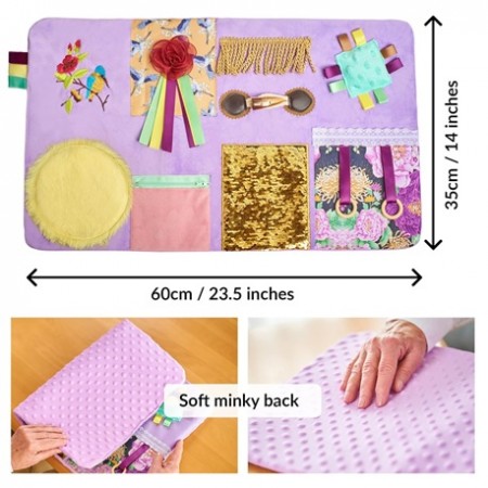 Odoxia Fidget Blanket for Dementia, Per Piece