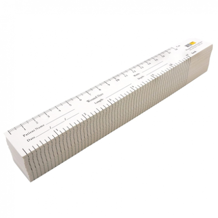 Paper Wound Ruler, (18cm x 25mm) 100pcs/pack