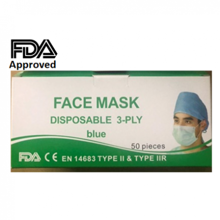 [Group Buy] Disposable Surgical Face Mask 3Ply (50pcs/box)