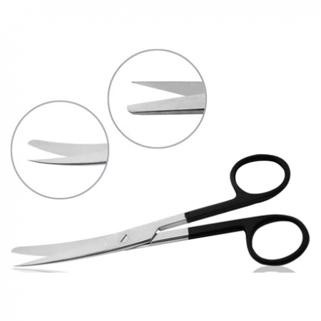 German Super Cut Surgical Scissor, Sharp/Blunt Tip, 14cm, Per Unit