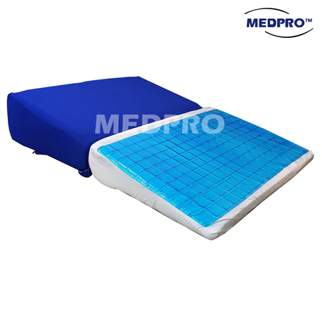 Medpro Multi-Functional Wedge Pillow with Cooling Gel, Each