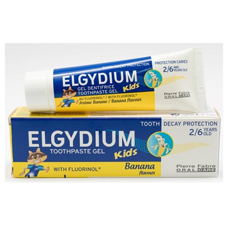 Elgydium Kids Toothpaste Banana 50ml ( X8 Packs )