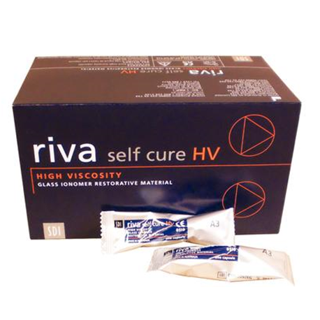 Riva Self cure HV Glass Ionomer (GIC) 50capsules/box
