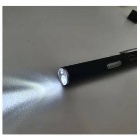 Medpro Dual Light USB Pen-Torch with Pupil & Ruler Gauge, Per Unit
