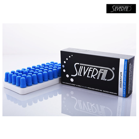 Silverfil 1 Spill Self Activating Capsules, Blue, 50capsules/box