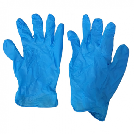 Anboson Synthetic Nitrile Disposable Powder Free Examination Gloves, Blue (100pcs/box)