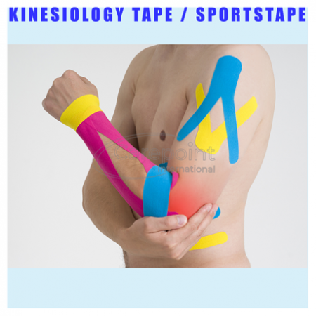 Unigloves Kinesiology Sport Tape, Black (5cm x 5m) 24rolls/box X 3 rolls