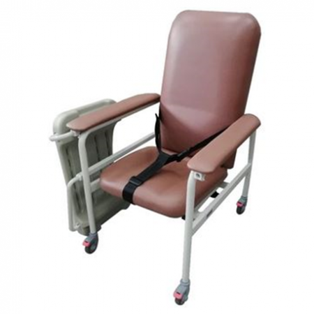 Medpro Mobile Non-Recline Geriatric Chair with Tray, Per Unit
